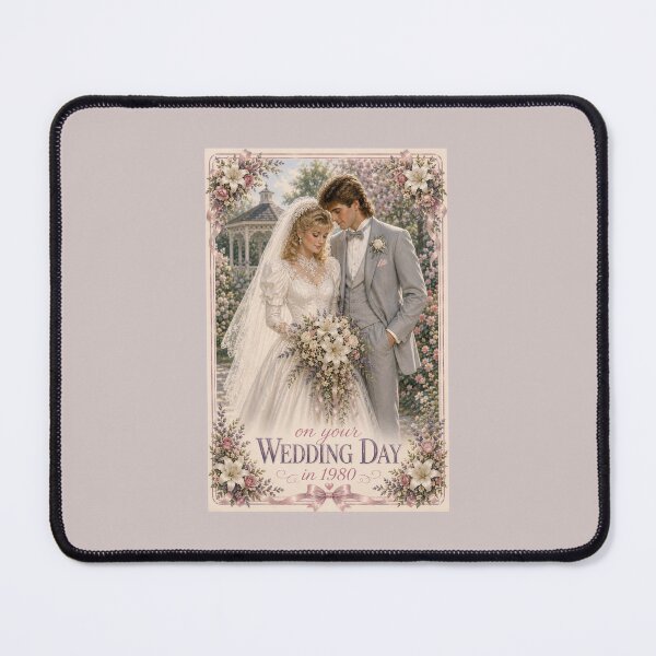Item preview, On Your Wedding Day – 1980s Vintage Wedding Greeting Card designed and sold by Novel Works Studio.