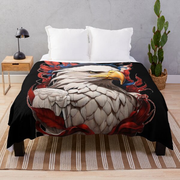 Item preview, Majestic Bald Eagle Patriotic Red White Blue designed and sold by UrbanPrts.