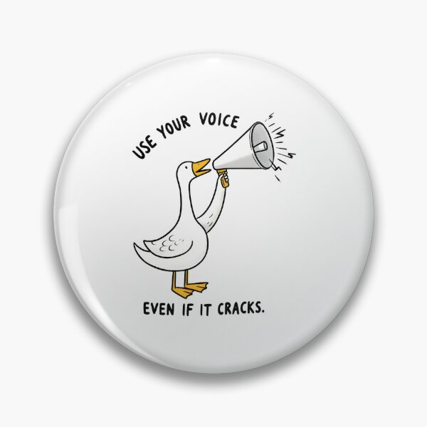 Item preview, Use Your Voice Even If It Cracks designed and sold by eithden.