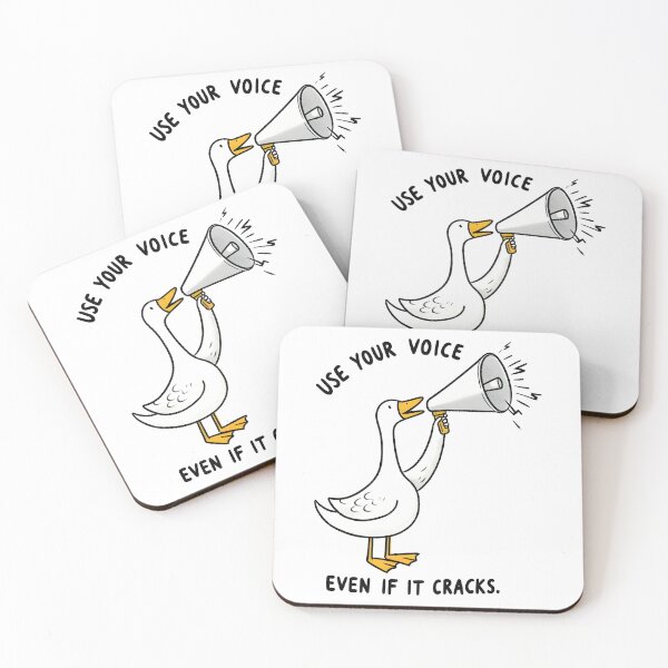 Item preview, Use Your Voice Even If It Cracks designed and sold by eithden.
