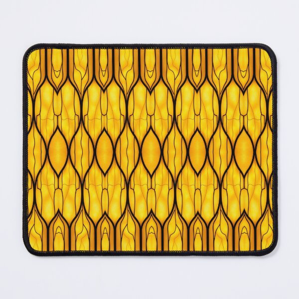 Item preview, Golden Stained Glass Pattern | Art Deco Geometric Seamless Design designed and sold by Sachie's Studio.