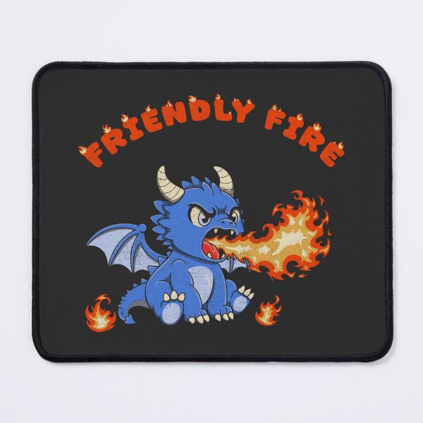 Item preview, Friendly Fire Dragon designed and sold by loobsart.