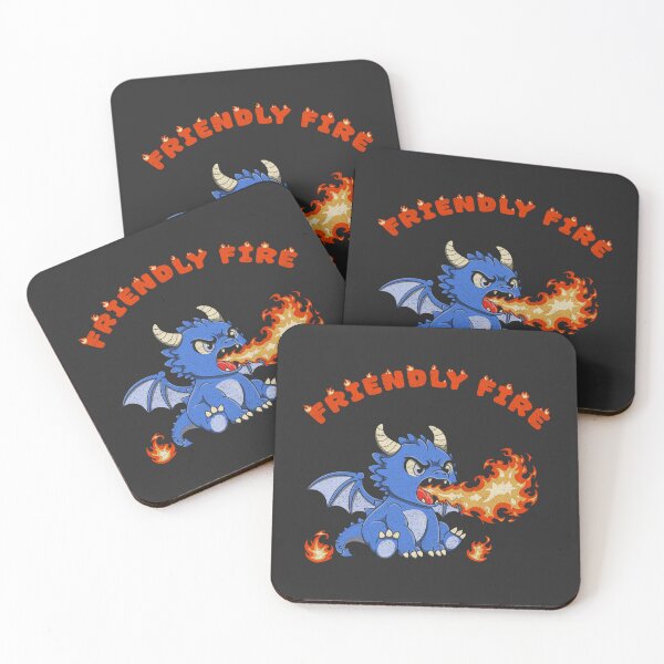 Item preview, Friendly Fire Dragon designed and sold by loobsart.
