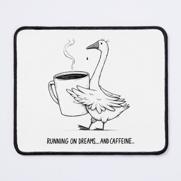 Item preview, Running on Dreams and Caffeine designed and sold by eithden.