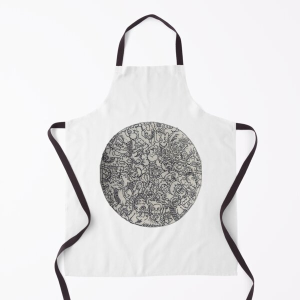 Item preview, Complex Doodle Universe of Whimsical Faces designed and sold by MayReePeBa.