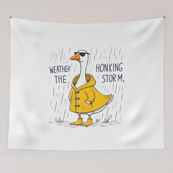 Item preview, Weather the Honking Storm designed and sold by eithden.