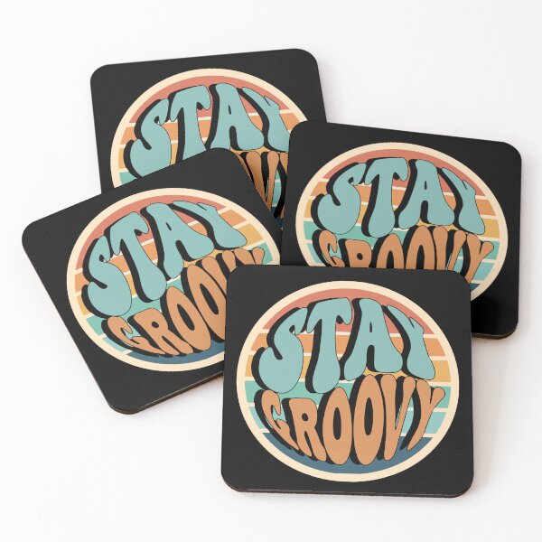 Item preview, Stay Groovy Retro Badge designed and sold by Nol1ytv.