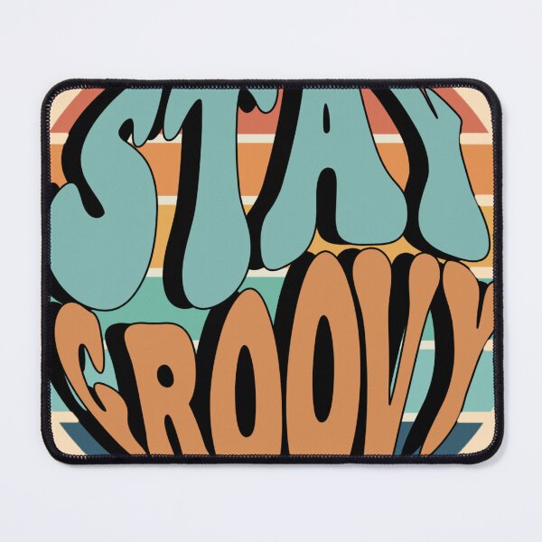 Item preview, Stay Groovy Retro Badge designed and sold by Nol1ytv.