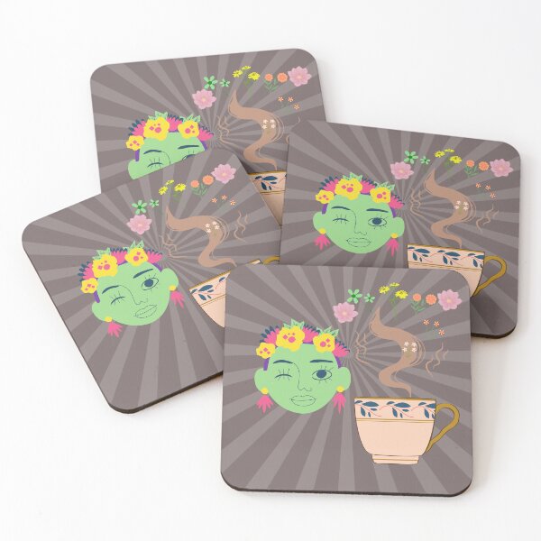 Item preview, Floral Coffee Relaxation Aesthetic designed and sold by A touch of creativity.