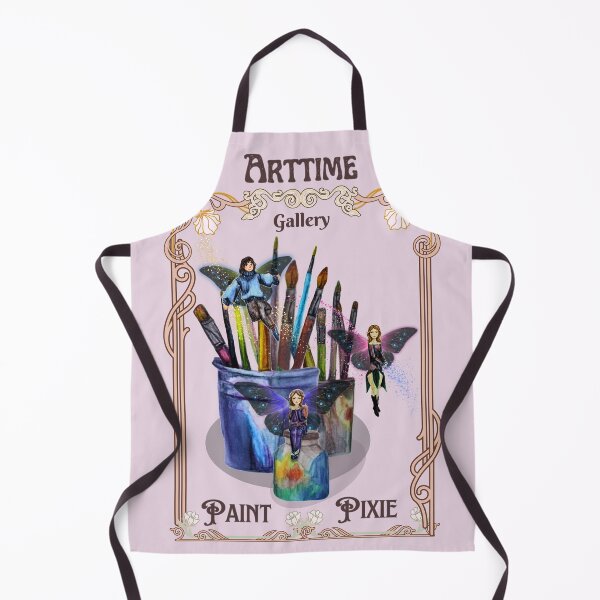 Item preview, Arttime Paint Pixies Dark on Light designed and sold by Rareprettydoll.