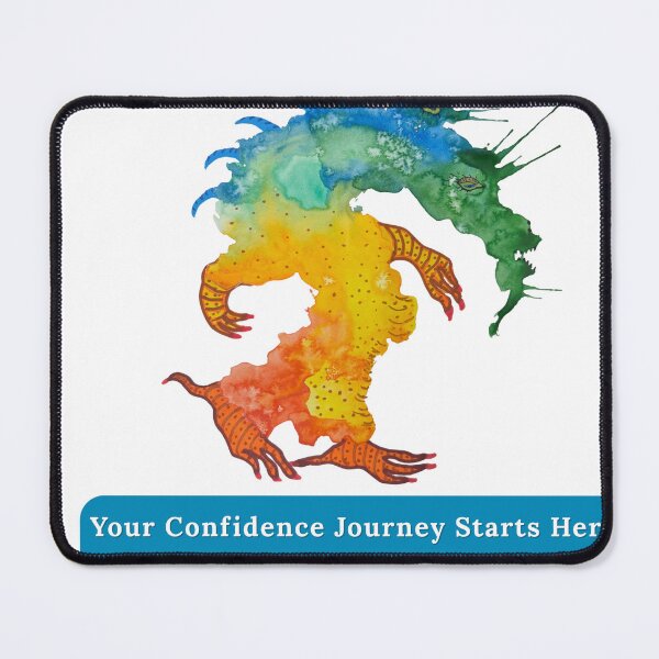 Item preview, Your Confidence Journey Starts Here | Two-Headed Confidence Creature designed and sold by Joshua Faden | Confidence Creatures.
