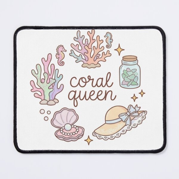 Item preview, Coral Queen – Ocean Mermaid Sea Goddess Aesthetic Design designed and sold by Mialunaa.