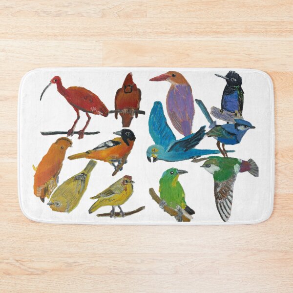 Item preview, Rainbow of Birds designed and sold by woodland-towers.