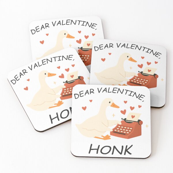 Item preview, Dear Valentine Honk designed and sold by eithden.