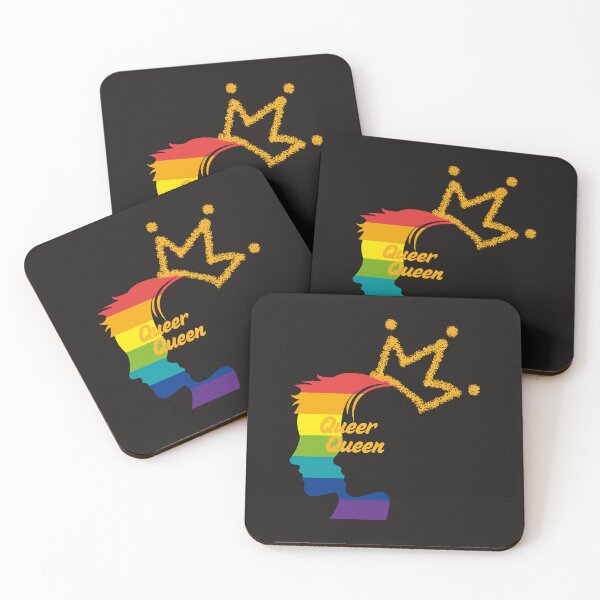 Item preview, Queer Queen Pride Rainbow Silhouette | LGBTQ Crown Graphic | LGBTQIA+ Pride Gift Sticker designed and sold by Ginastle26.