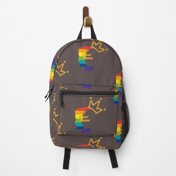 Artikelvorschau, Regenbogen-Silhouette der queeren Königin | LGBTQ-Kronengrafik | LGBTQIA+-Pride-Geschenkaufkleber entworfen und verkauft von Ginastle26.