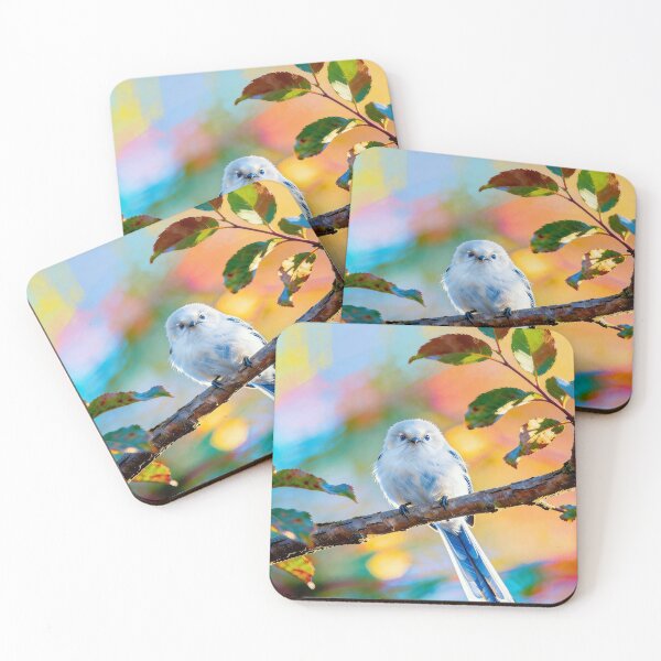 Item preview, Luminous Titmouse — Blue-Eyed Bird Portrait designed and sold by IsabellaBorduasArt.