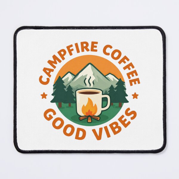 Item preview, Campfire God Vibes | Funny Camping Gift for Outdoor Adventure Lovers designed and sold by gluxdesing.