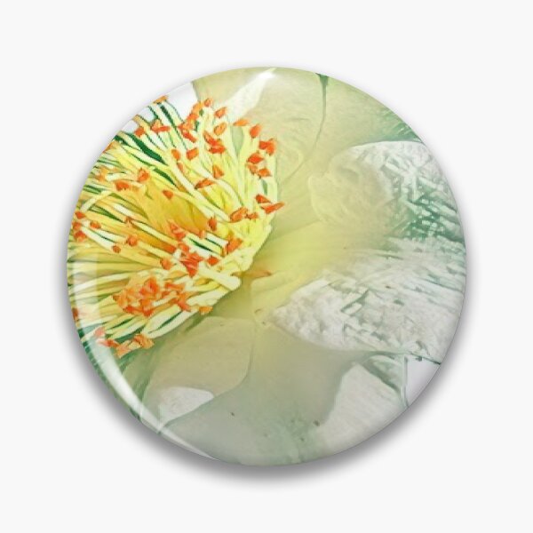 Item preview, Impressionist White Camellia Flower Digital Painting Art designed and sold by BalkanBloom.