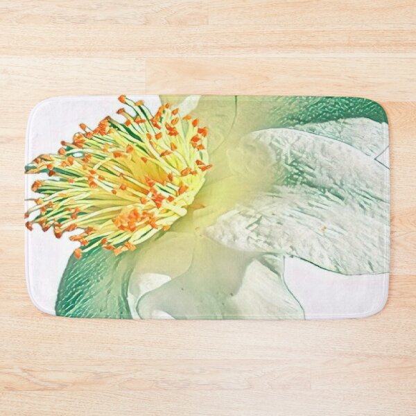 Item preview, Impressionist White Camellia Flower Digital Painting Art designed and sold by BalkanBloom.