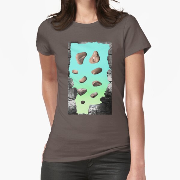 Sliver Cavern - ohms' Custom Worms Armageddon Level Fitted T-Shirt