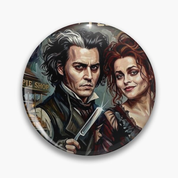 Item preview, Sweeney Todd The Demon Barber of Fleet Street Retro Gothic Musical Tribute Art Movie Poster designed and sold by Art's Diner.