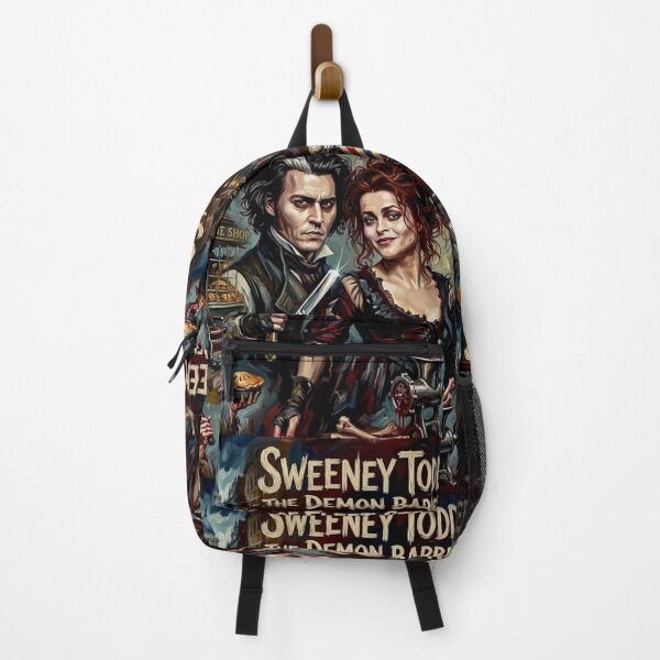 Item preview, Sweeney Todd The Demon Barber of Fleet Street Retro Gothic Musical Tribute Art Movie Poster designed and sold by Art's Diner.