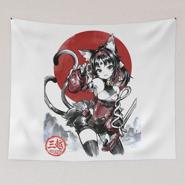 Item preview, Nekomiya Mana Sumi-e designed and sold by Mitsugoshi.