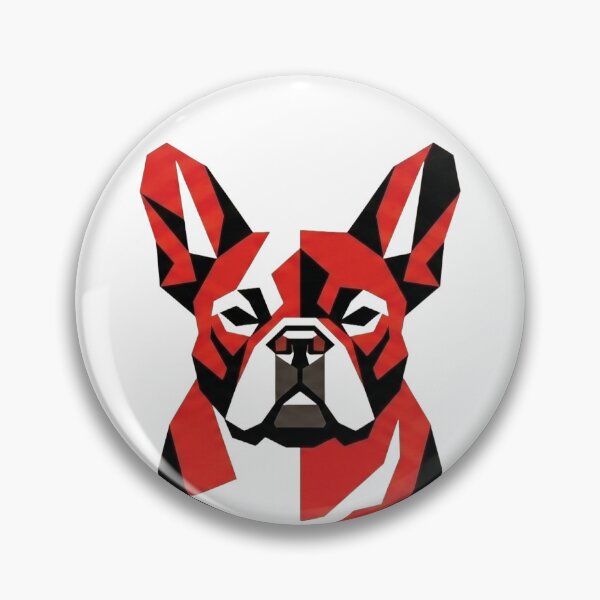 Item preview, Constructivist Vanguard Bulldog Mascot designed and sold by Modern Mascot Archive.