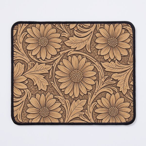 Item preview, Western Bloom: Ornate Sculpted Leather Pattern designed and sold by LiveLearnCreate.