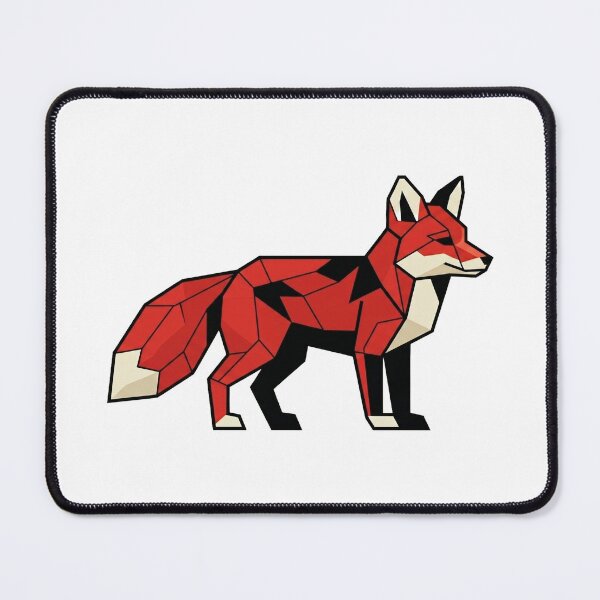 Item preview, Constructivist Vanguard Fox Mascot designed and sold by Modern Mascot Archive.