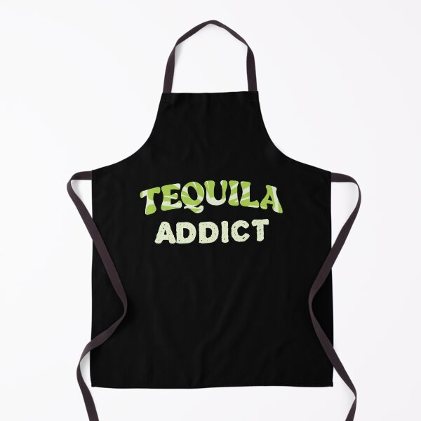 Item preview, Tequila Addict Funny Drinking Quote designed and sold by SharpThreadZ.