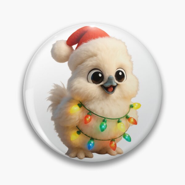 Item preview, Christmas Silkie Chicken designed and sold by Sillytoe.
