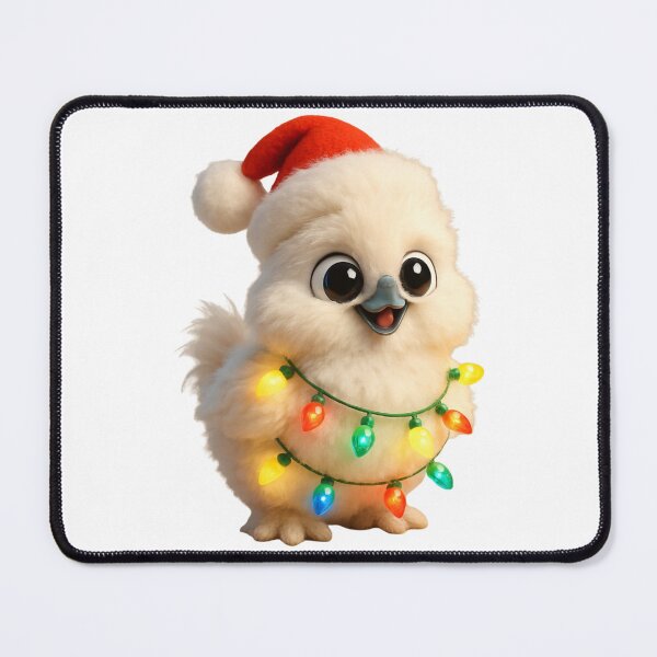 Item preview, Christmas Silkie Chicken designed and sold by Sillytoe.