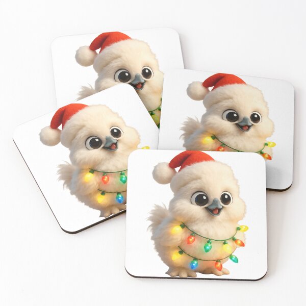Item preview, Christmas Silkie Chicken designed and sold by Sillytoe.