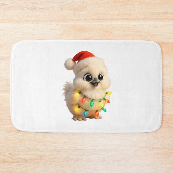Item preview, Christmas Silkie Chicken designed and sold by Sillytoe.