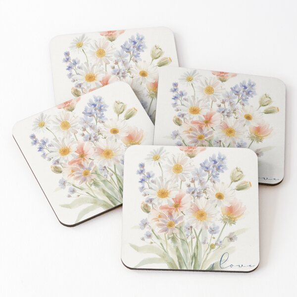 Item preview, Meadow flowers watercolor designed and sold by Svitlana777.