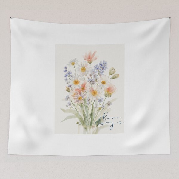 Item preview, Meadow flowers watercolor designed and sold by Svitlana777.