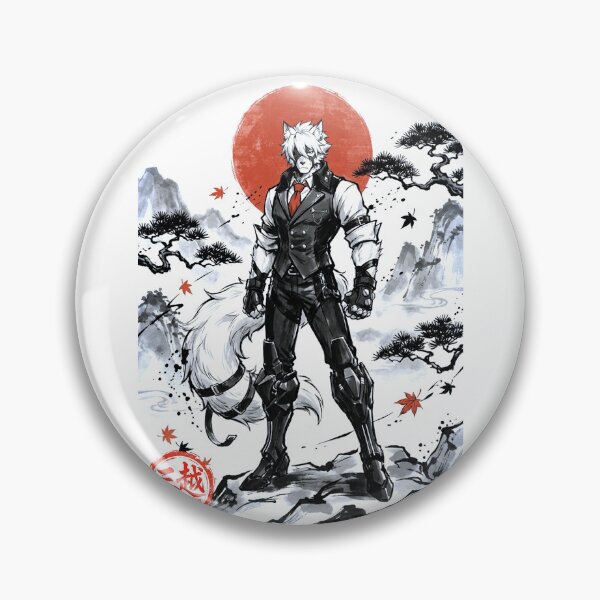 Item preview, Von Lycaon Sumi-e designed and sold by Mitsugoshi.