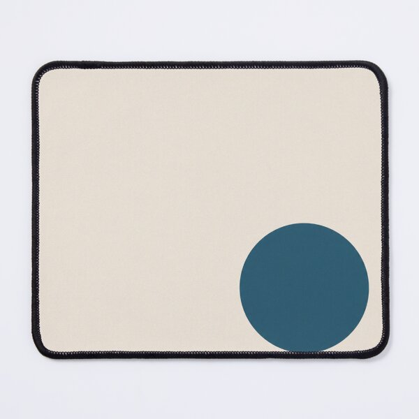 Item preview, Petroleum Blue Minimal Circle – Geometric Abstract Wall Art designed and sold by Ingorgia Studio.