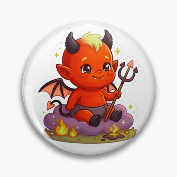 Item preview, Hellmo Baby Devil Sticker designed and sold by ExploreAura Studio.