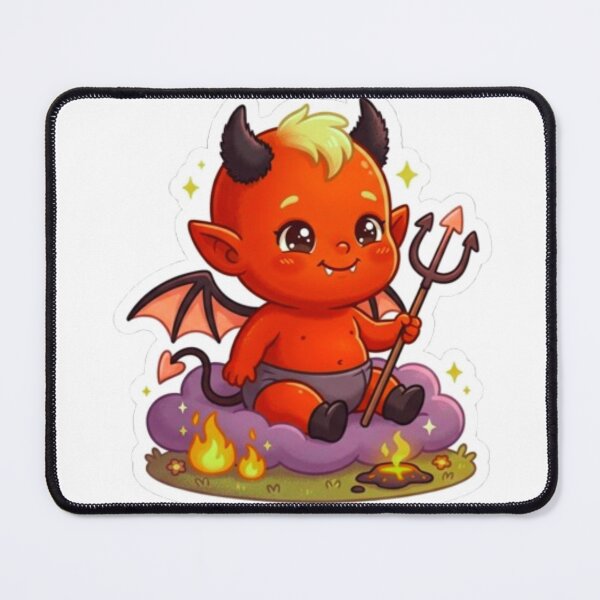 Item preview, Hellmo Baby Devil Sticker designed and sold by ExploreAura Studio.