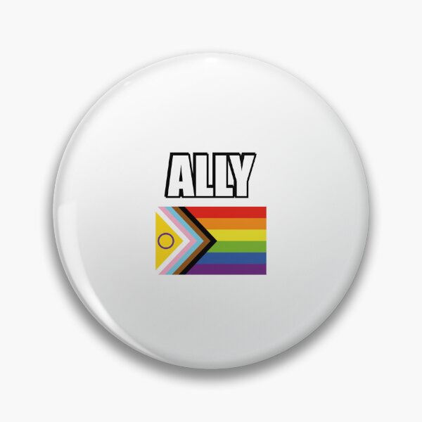 Item preview, Inclusive Pride Flag Ally designed and sold by Inspirationmotivation.