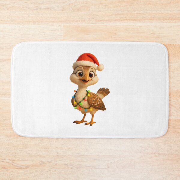 Item preview, Christmas Snow Bustard Bird designed and sold by Sillytoe.