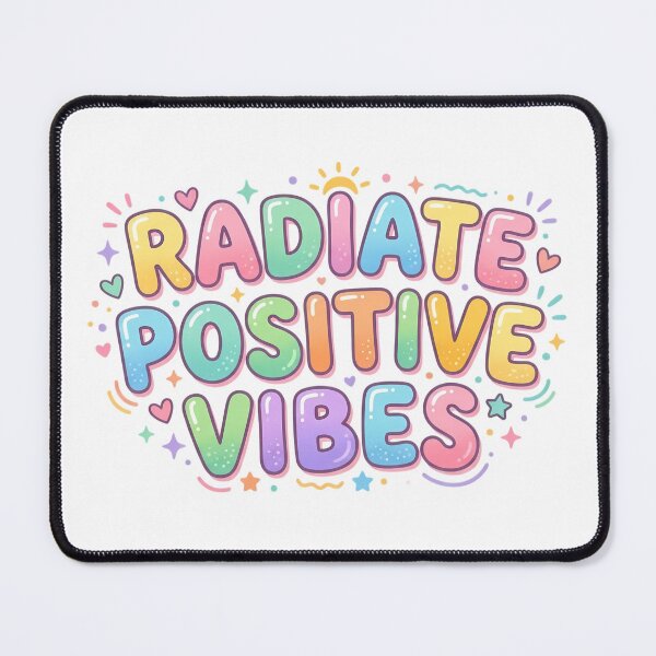 Item preview, Radiate Positive Vibes Cute Colorful  designed and sold by jo-e-basta.