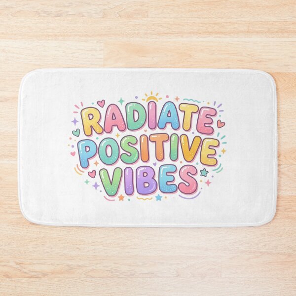 Item preview, Radiate Positive Vibes Cute Colorful  designed and sold by jo-e-basta.