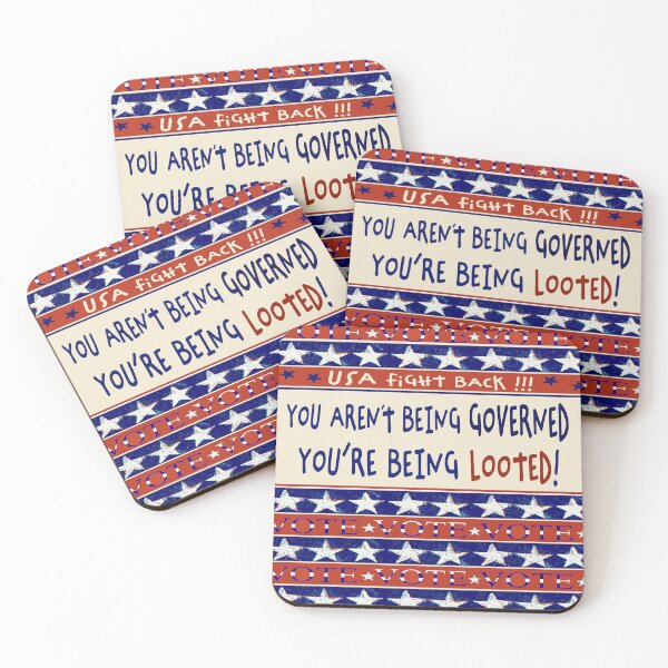 Item preview, You Aren't Being Governed - You're Being Looted designed and sold by Esprit-Mystique.