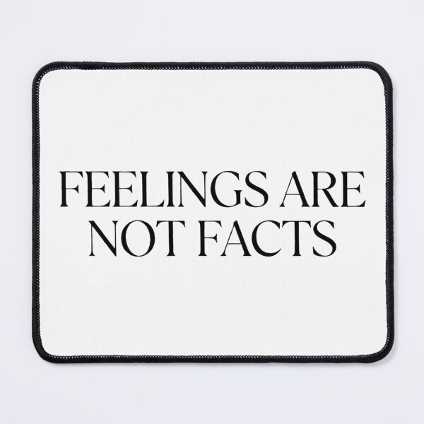 Item preview, Funny Feelings Are Not Facts Mental Health Awareness Design designed and sold by MynameisJEFF.