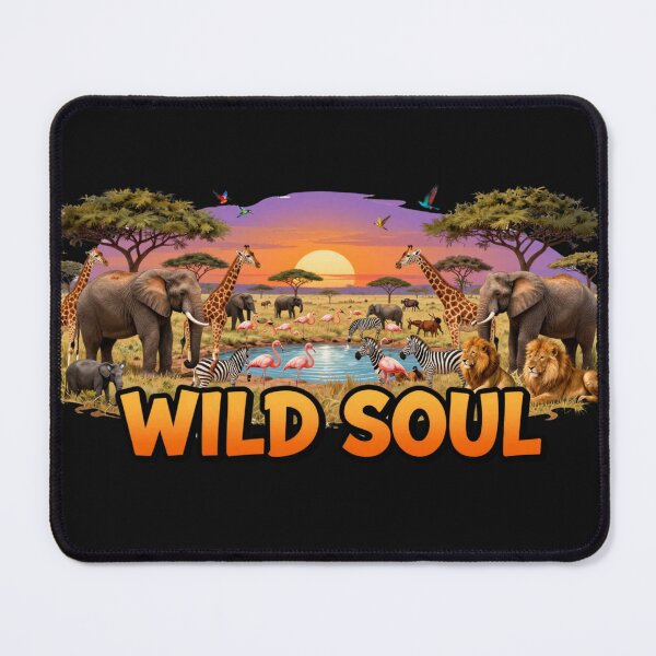 Item preview, Wild Soul – African Savanna Spirit designed and sold by GoGreenlove.