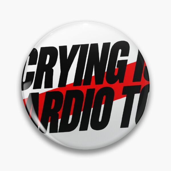 Item preview, Crying Is Cardio Too - Funny Mental Health Awareness T-Shirt designed and sold by MynameisJEFF.